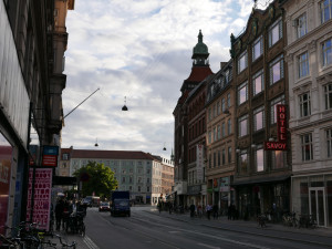 コペンハーゲンの街並夕方1