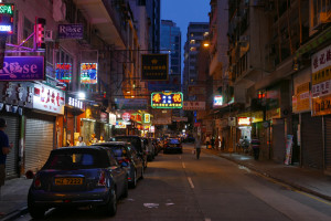 18夜の香港