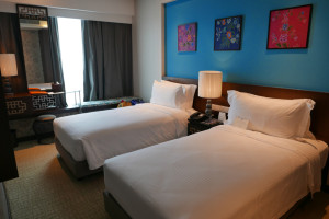 ホテルの部屋ベッドルーム2