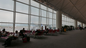 香港国際空港搭乗待合室
